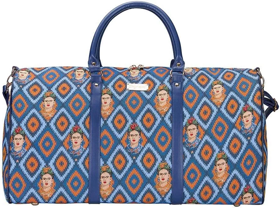 Signare Tapestry Large Duffel Bag, Ladies Overnight Weekender, Carryon Gym Sports Duffle, Travel Bags for Teens, Girls & Women