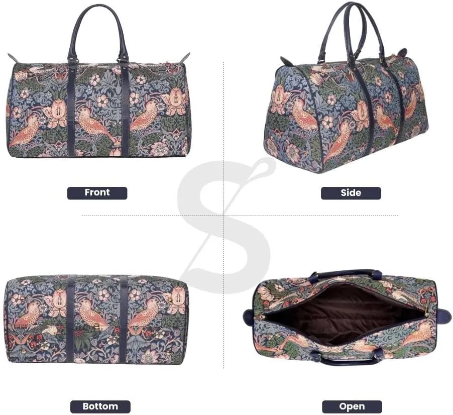 Signare Tapestry Large Duffel Bag, Ladies Overnight Weekender, Carryon Gym Sports Duffle, Travel Bags for Teens, Girls & Women