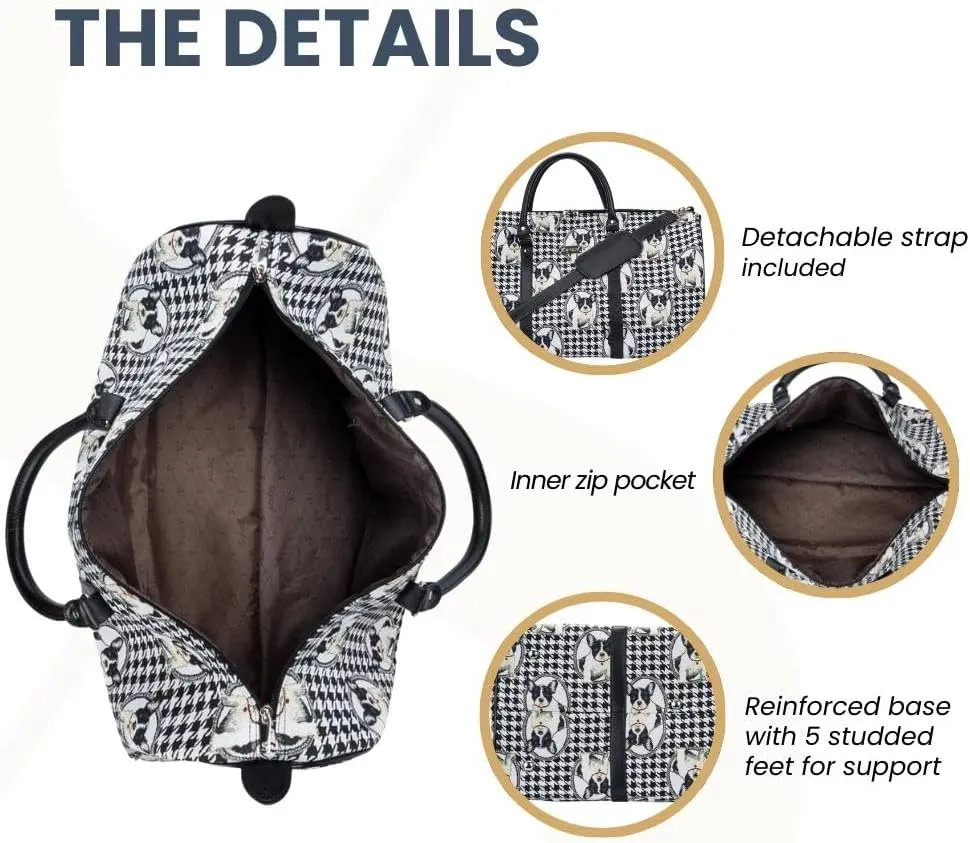 Signare Tapestry Large Duffel Bag, Ladies Overnight Weekender, Carryon Gym Sports Duffle, Travel Bags for Teens, Girls & Women
