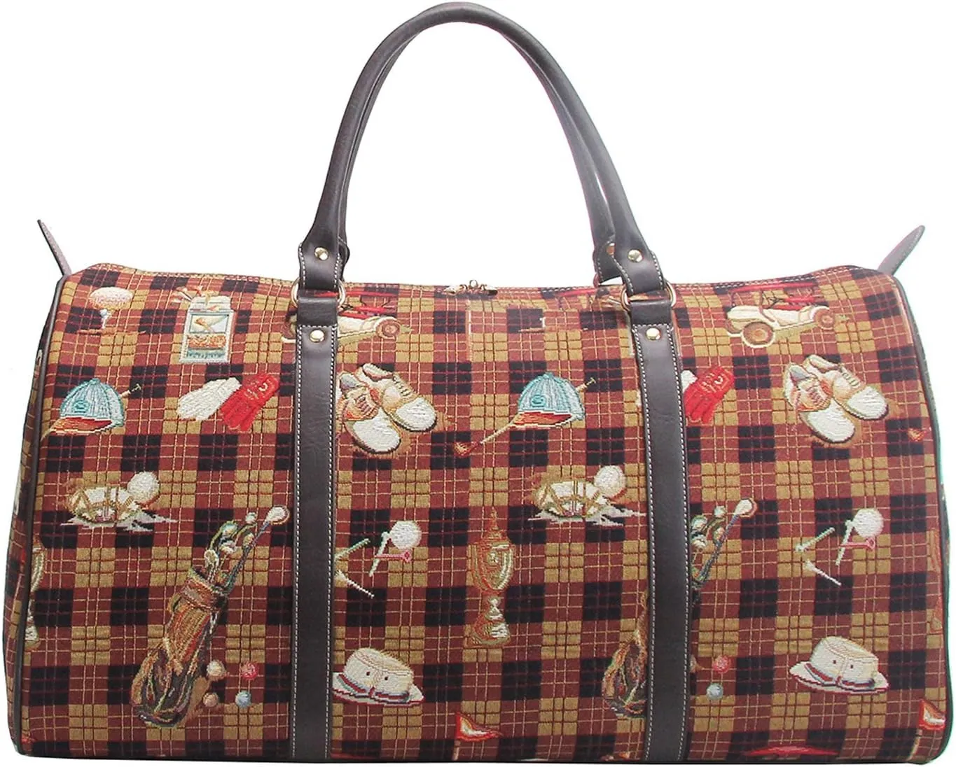 Signare Tapestry Large Duffel Bag, Ladies Overnight Weekender, Carryon Gym Sports Duffle, Travel Bags for Teens, Girls & Women