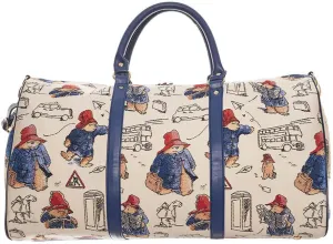 Signare Tapestry Large Travel Duffle Bag Ladies Overnight Weekender Carryon Gym Sports Duffel bags for Women