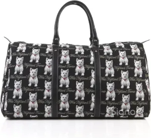 Signare Tapestry Large Travel Duffle Bag Ladies Overnight Weekender Carryon Gym Sports Duffel bags for Women