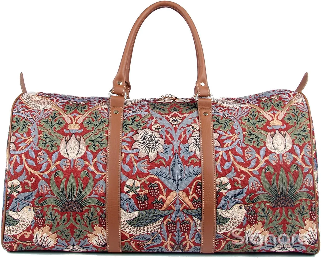 Signare Tapestry Large Travel Duffle Bag Ladies Overnight Weekender Carryon Gym Sports Duffel bags for Women