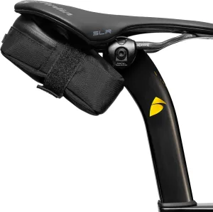 Signature Bike Saddle Bag – Midnight Black | Premium Ripstop Material, Waterproof Zipper & Internal Pocket | Durable, Lightweight Bike Seat Bag for Secure Gear Storage