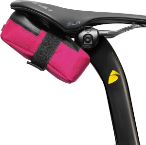 Signature Bike Saddle Bag – Passion Pink | Premium Ripstop Material, Waterproof Zipper & Internal Pocket | Durable, Lightweight Bike Seat Bag for Secure Gear Storage