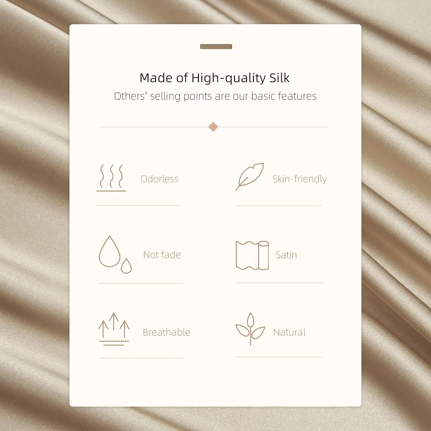 Silk Purse Organizer for Anjou Mini/PM/GM,Insert Bag in Bag,Luxury Handbag Tote Lining Bag Shapers(Mini,Champagne)