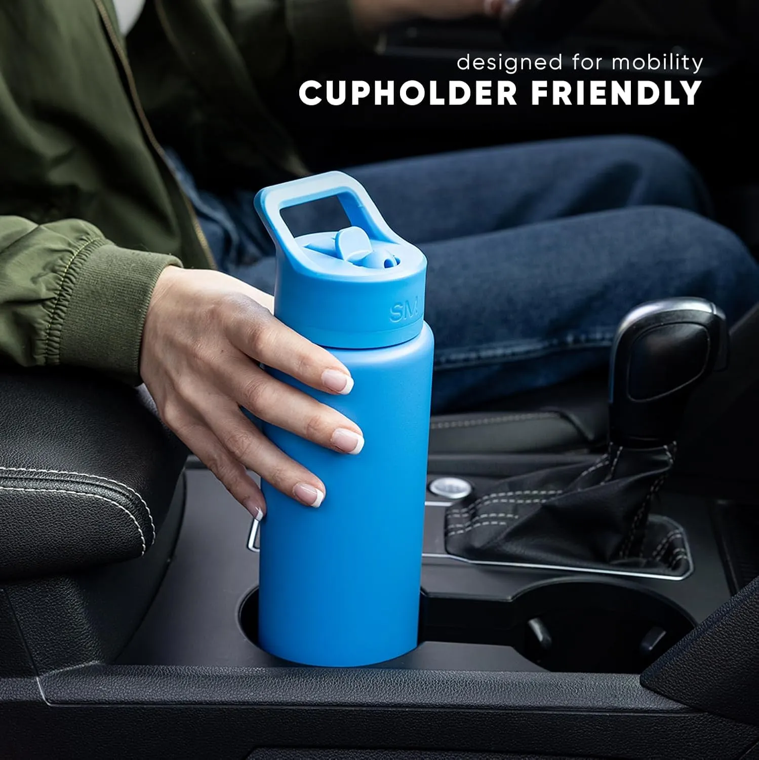 Simple Modern Kids Water Bottle with Straw Lid | Vacuum Insulated Stainless Steel Metal | Reusable Leak Proof BPA-Free Thermos for School | Summit Collection | 18oz, Bellini