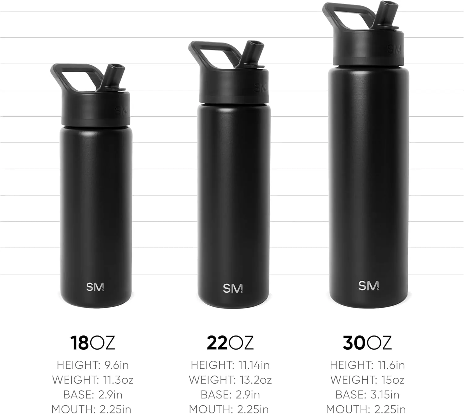 Simple Modern Kids Water Bottle with Straw Lid | Vacuum Insulated Stainless Steel Metal | Reusable Leak Proof BPA-Free Thermos for School | Summit Collection | 18oz, Berry Twist