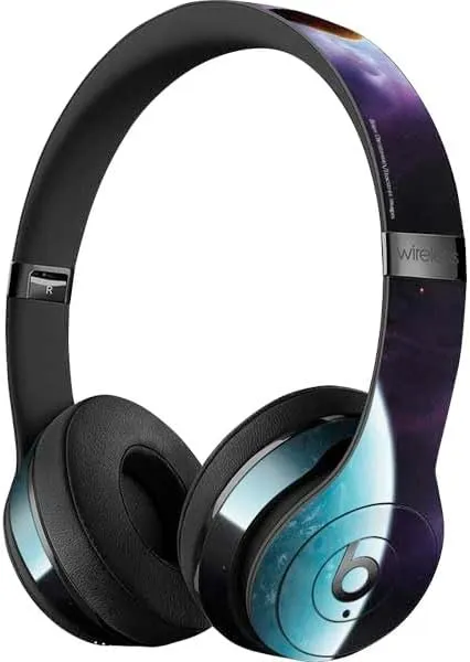 Skinit Decal Audio Skin Compatible with Beats Solo 3 Wireless - Officially Licensed StockTrek Two Planets Born from The Same Star Design