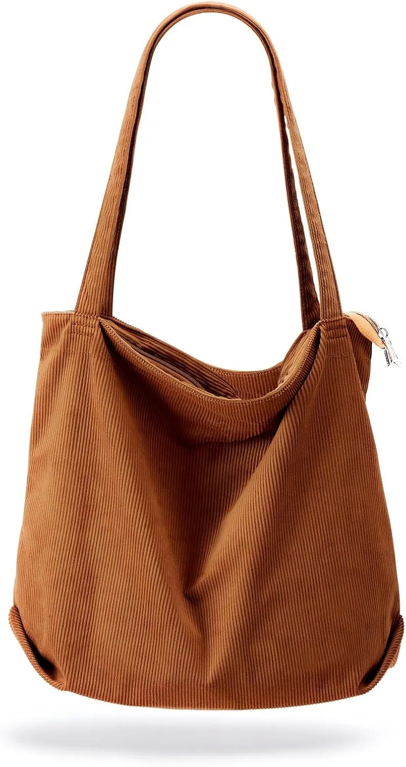 Slouchy Tote Purses Ladies Bags Casual Large Capacity Shopping Handbag Simple Retro Fashion Shoulder Bag