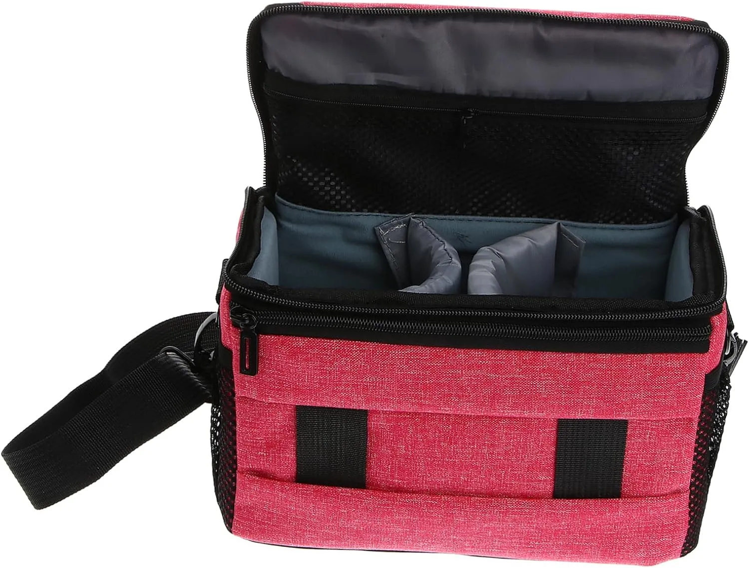Small Camera Bag Digital Camera Handbag Organizer Pockets Canvas Material Portable for Dslr Lens and Accessories