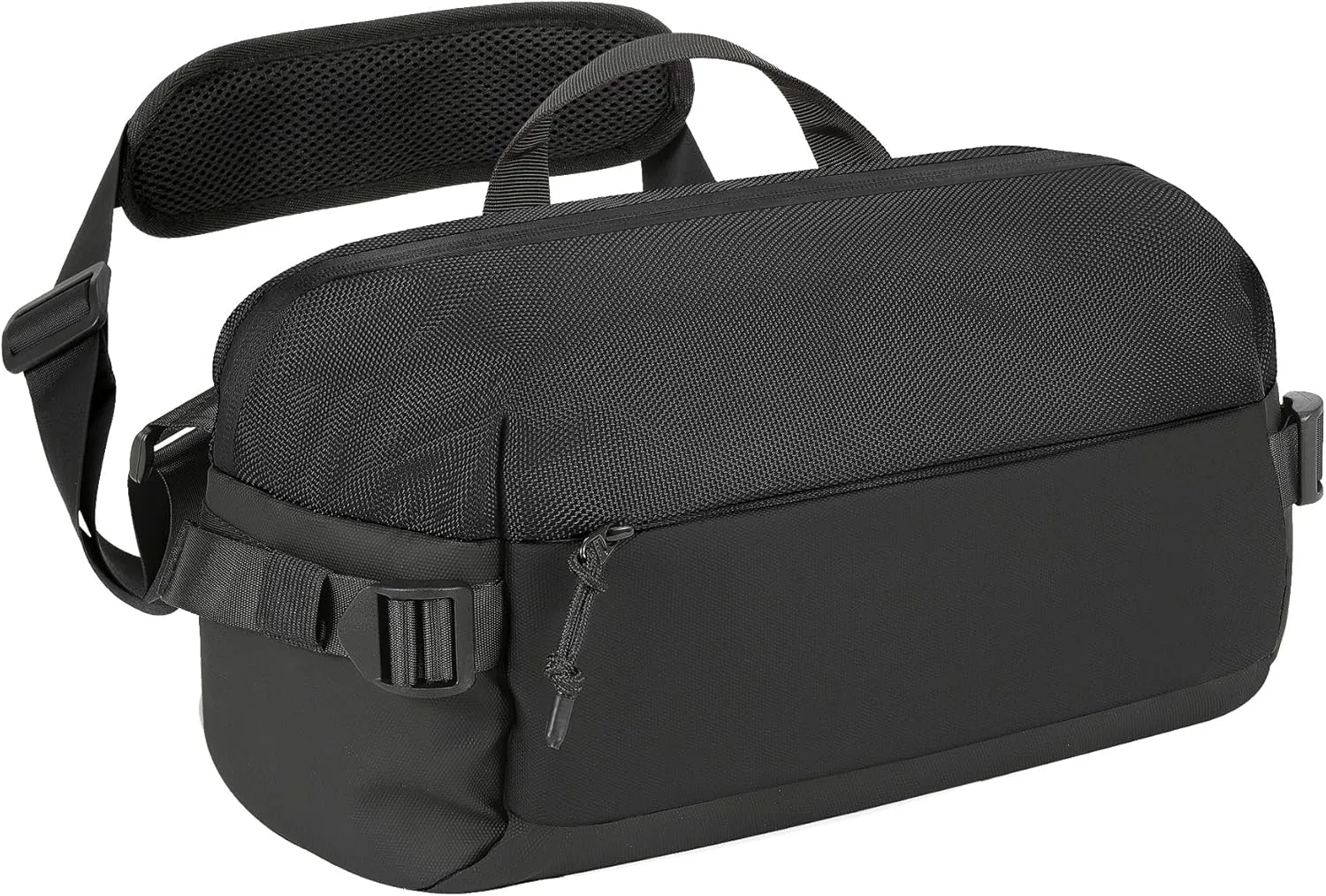 Small Camera Sling Bag for Travel Black – Waterproof Crossbody DSLR Bag with Rain Cover & Tripod Holder, Ultra Lightweight Design Fits Canon/Nikon/Sony Mirrorless Cameras