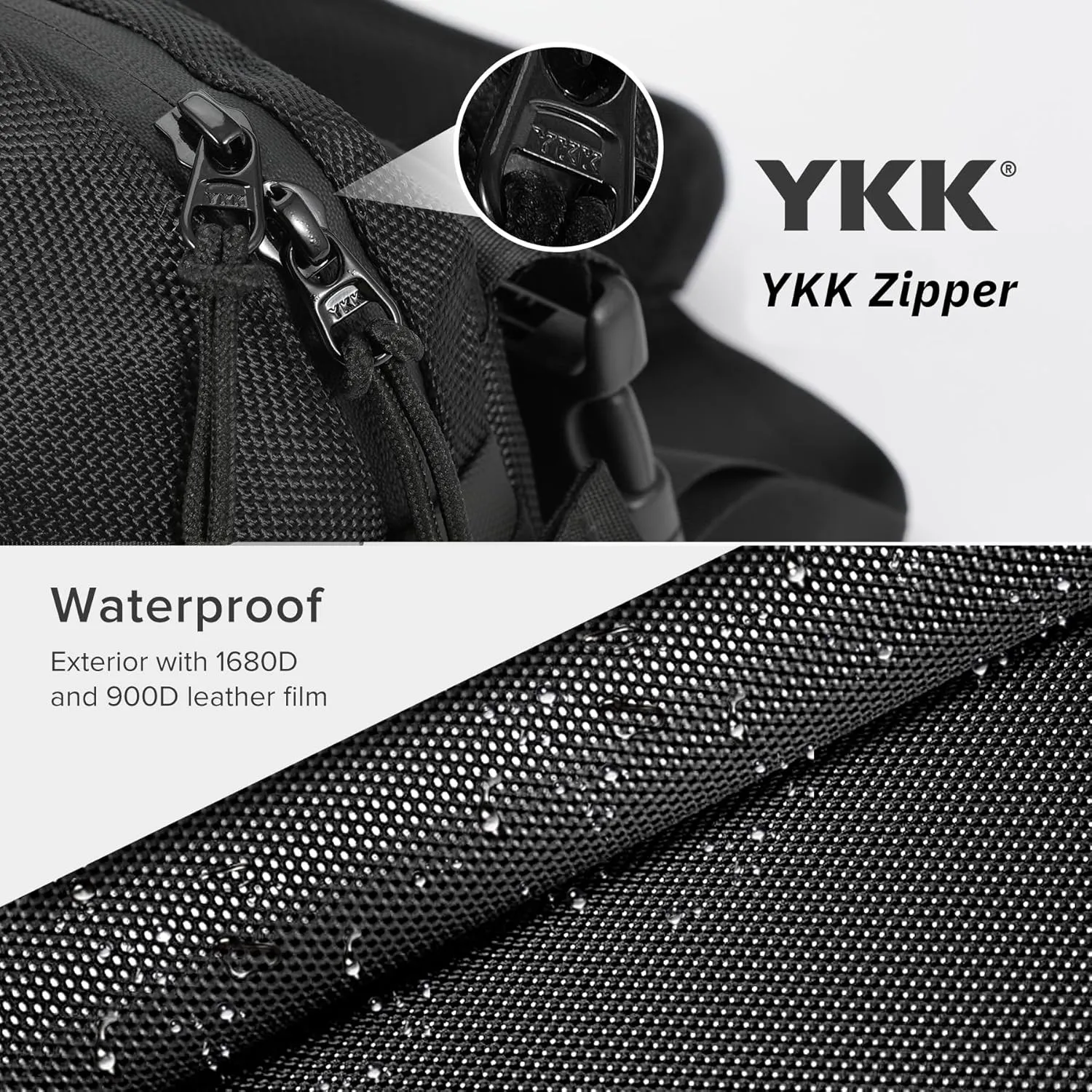 Small Camera Sling Bag for Travel Black – Waterproof Crossbody DSLR Bag with Rain Cover & Tripod Holder, Ultra Lightweight Design Fits Canon/Nikon/Sony Mirrorless Cameras