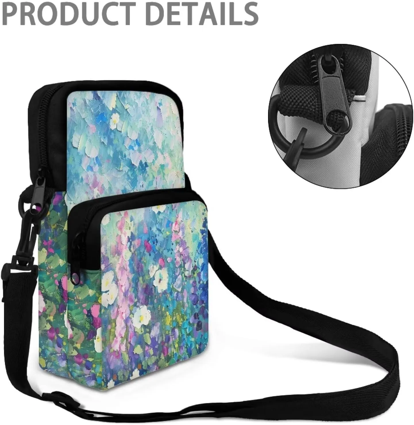 Small Crossbody Bags for Women Men Small Messenger Bag Purses Fanny Pack Wallet Bag Coin Purse Backpack Handbags