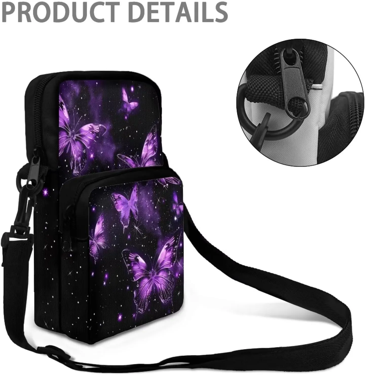 Small Crossbody Bags for Women Men Small Messenger Bag Purses Fanny Pack Wallet Bag Coin Purse Backpack Handbags