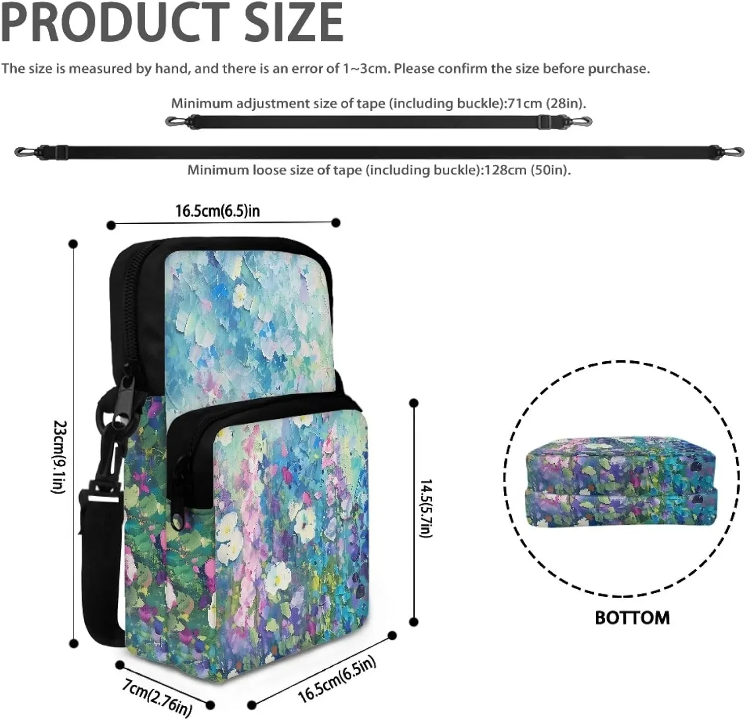Small Crossbody Bags for Women Men Small Messenger Bag Purses Fanny Pack Wallet Bag Coin Purse Backpack Handbags