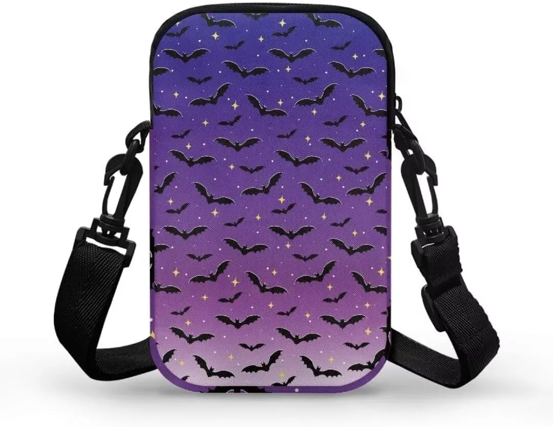 Small Crossbody Cell Phone Purse, Lightweight Mini Messenger Shoulder Handbag Wallet with Adjustable Strap