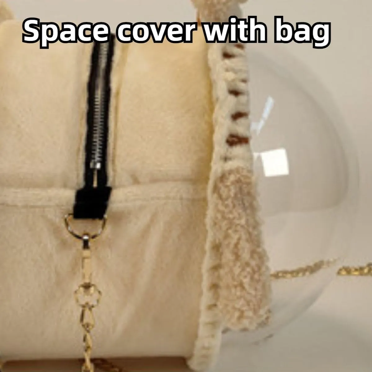 Small Pet Outdoor Pet Travel Bag Fashionable and Minimalist Waterproof Design Portable Lizard Outdoor Travel Bag Pet Backpack Backpack for Sugar Glide Hamster (B Style Rabbit,Small)