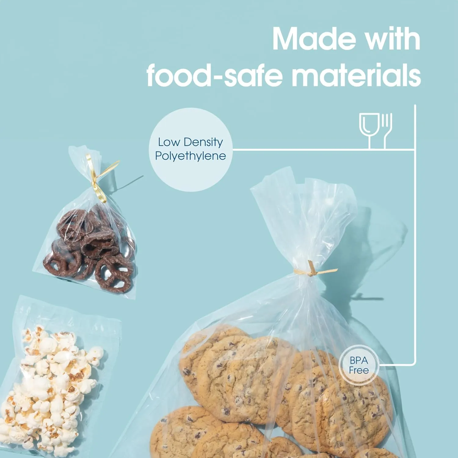 Spartan Industrial - 12” X 18” (500 Count) 2 Mil Heavy Duty Flat Open End Clear Plastic Poly Bags - For Packaging Toys, Art, School Supplies (Bags DO NOT Have Seal & DO NOT Have Prints)