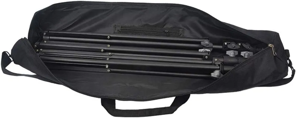 Speaker Stand Bag, Tripod Carrying Case, Heavy Duty Photographic Package Bag, Monopod Bags Camera Carry Bags for Light Stand, Monopods, Softbox, Boom Stands, Speaker Mic (110cm)