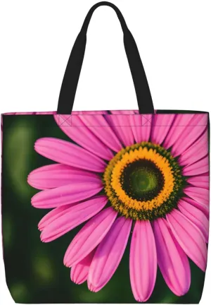 SSIMOO Flowers Colorful Butterfly 1 Stylish Zipper Shopping Bags,Shoulder Bag,The Perfect Blend Of Style And Convenience