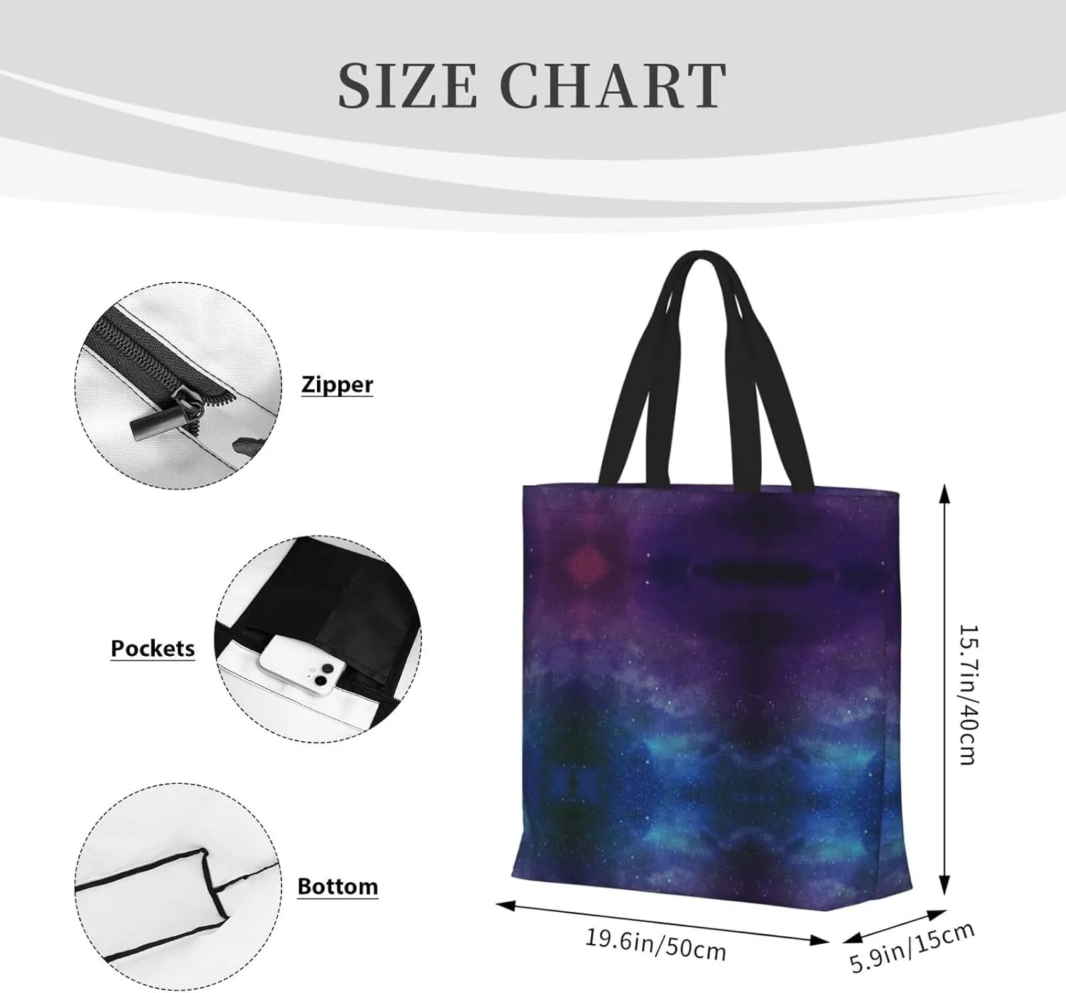 SSIMOO Game Controller Stylish Zipper Shopping Bags,Shoulder Bag,The Perfect Blend Of Style And Convenience