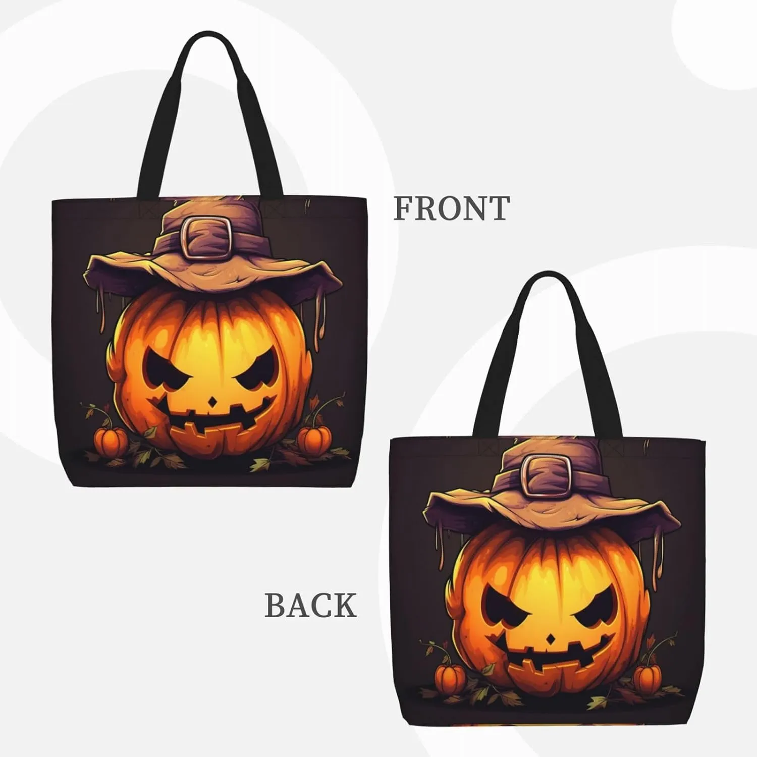 SSIMOO Mallard Ducks Trendy Fashion Shopping Bags,Zippered Convenience Bag,Shopping Tote And Shoulder Bag