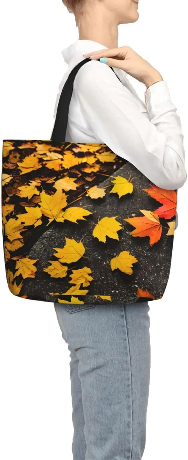 SSIMOO Paris Eiffel Tower Stylish Zipper Shopping Bags,Shoulder Bag,The Perfect Blend Of Style And Convenience