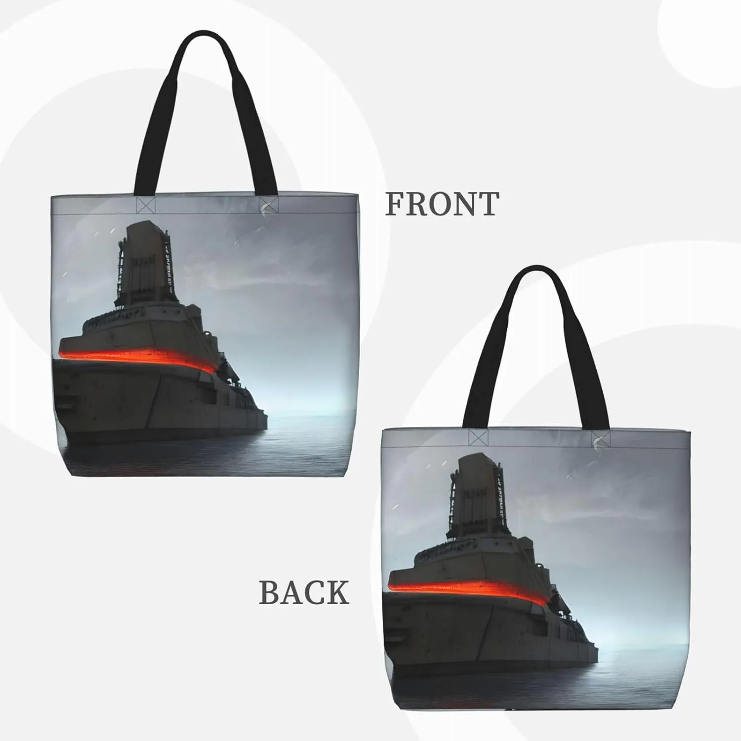 SSIMOO Paris Eiffel Tower Stylish Zipper Shopping Bags,Shoulder Bag,The Perfect Blend Of Style And Convenience
