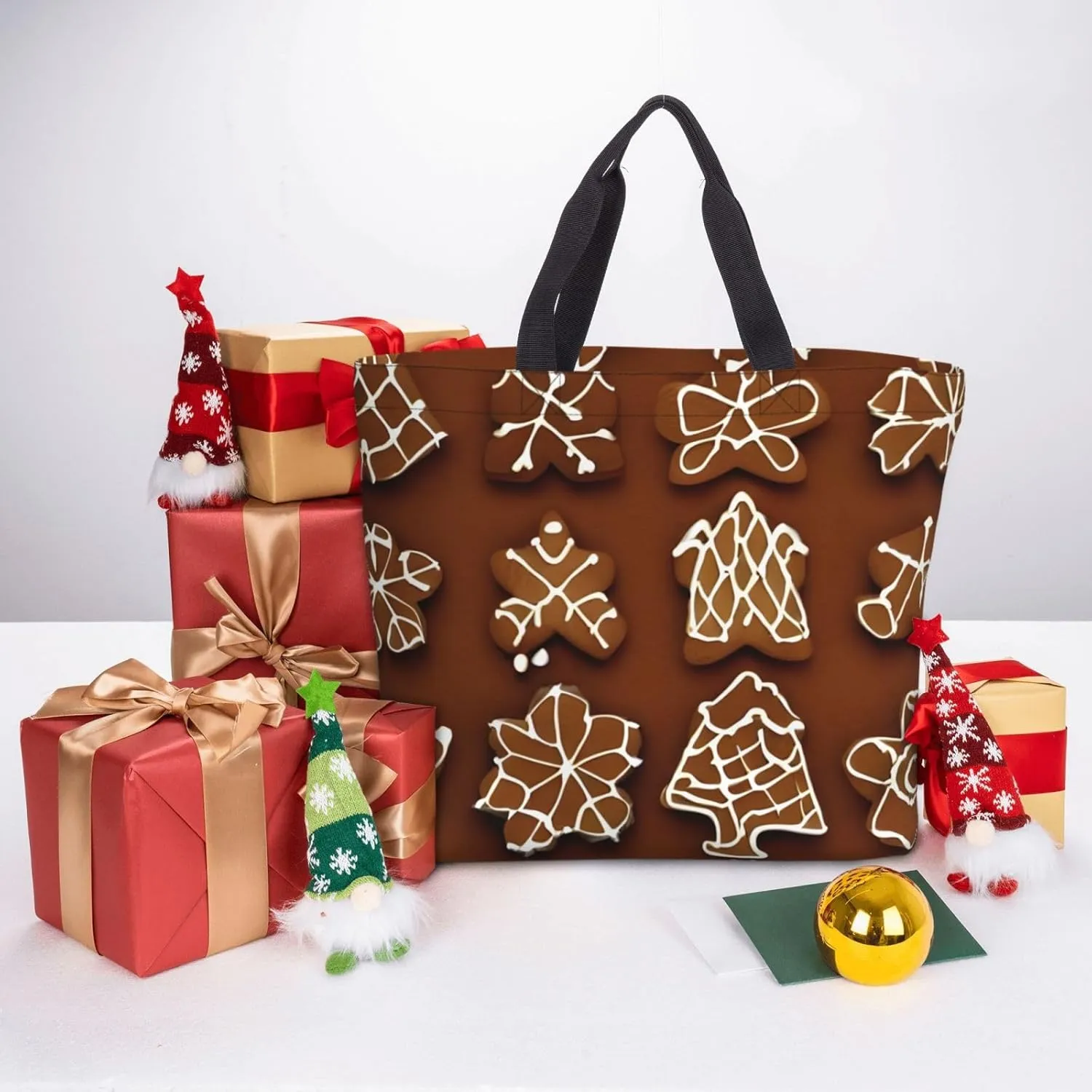 SSIMOO Paris Eiffel Tower Stylish Zipper Shopping Bags,Shoulder Bag,The Perfect Blend Of Style And Convenience