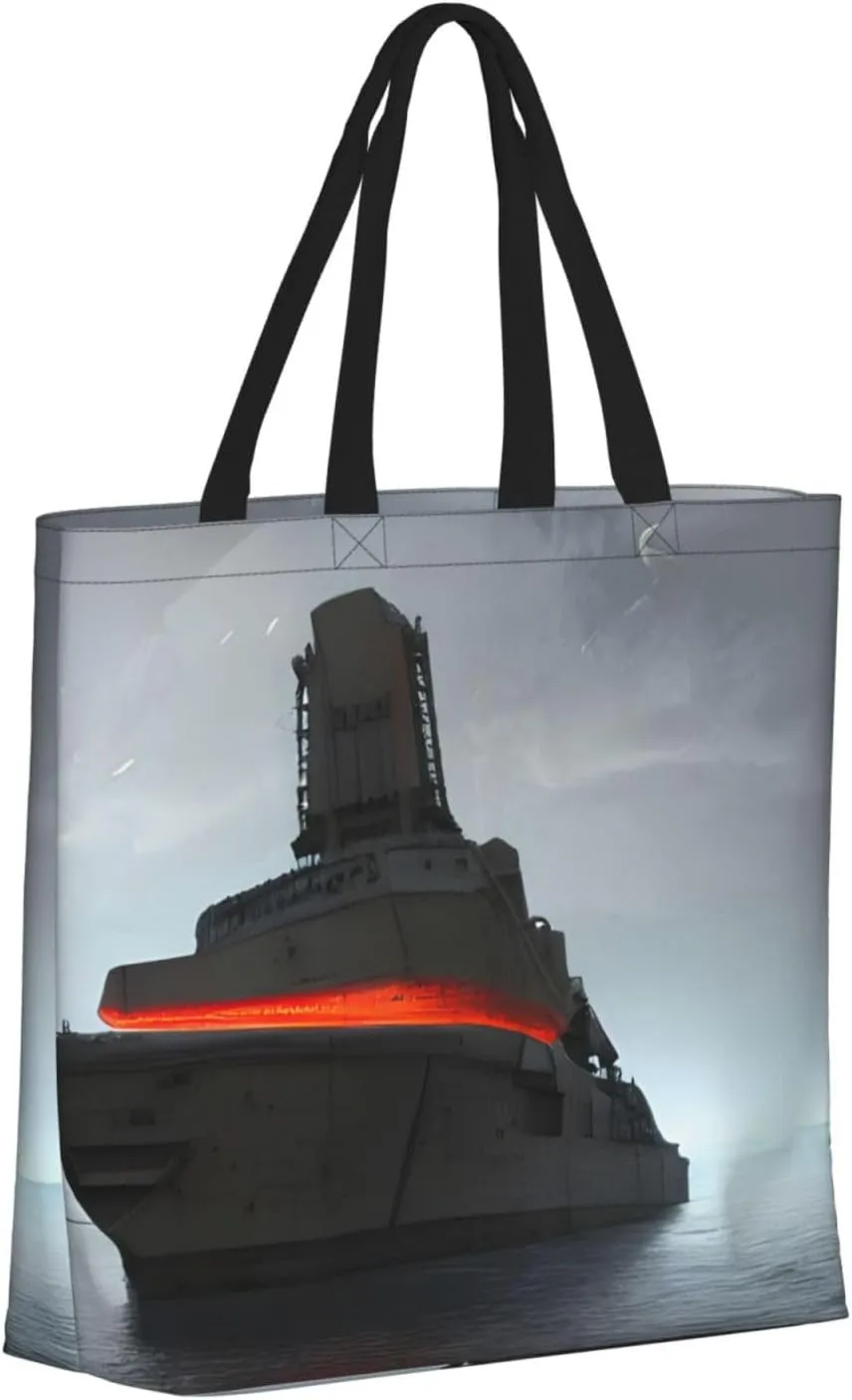 SSIMOO Paris Eiffel Tower Stylish Zipper Shopping Bags,Shoulder Bag,The Perfect Blend Of Style And Convenience