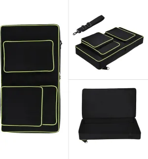 storage bag case, compatible for Pioneer DDJ-FLX10 DDJ-1000SRT/1000 record player controller, portable multi-function adjustable shoulder strap large capacity storage bag (DDJ-FLX10 Case)