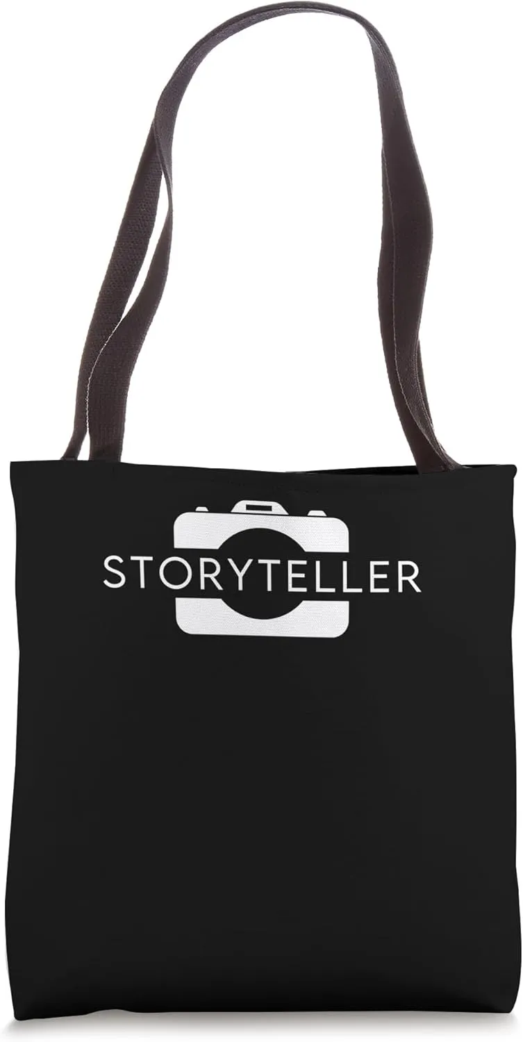 Story Teller Camera Photograph Photographer Tote Bag