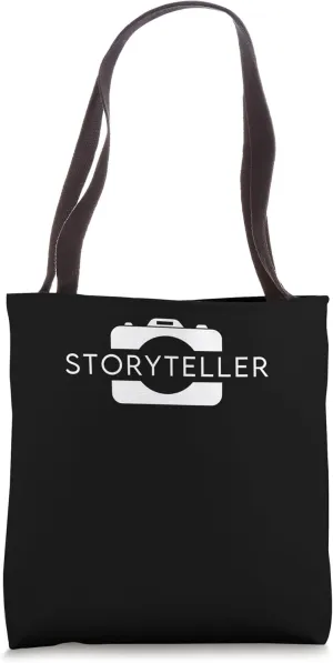 Story Teller Camera Photograph Photographer Tote Bag