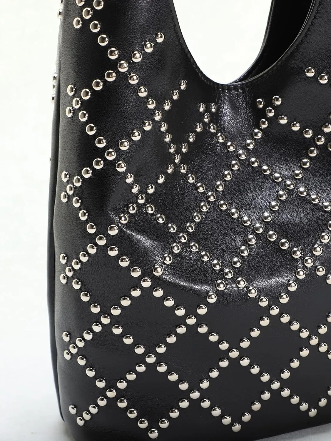 Studded Purse Cute Y2k Shoulder Bag Fall Vintage 2000s Trendy Purses for Women 2024 Streetwear 90s