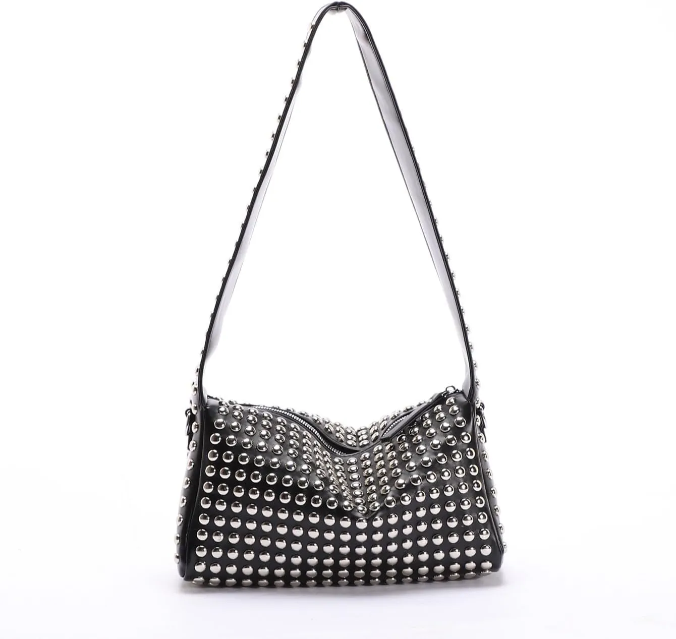 Studded Purse Cute Y2k Shoulder Bag Fall Vintage 2000s Trendy Purses for Women 2024 Streetwear 90s