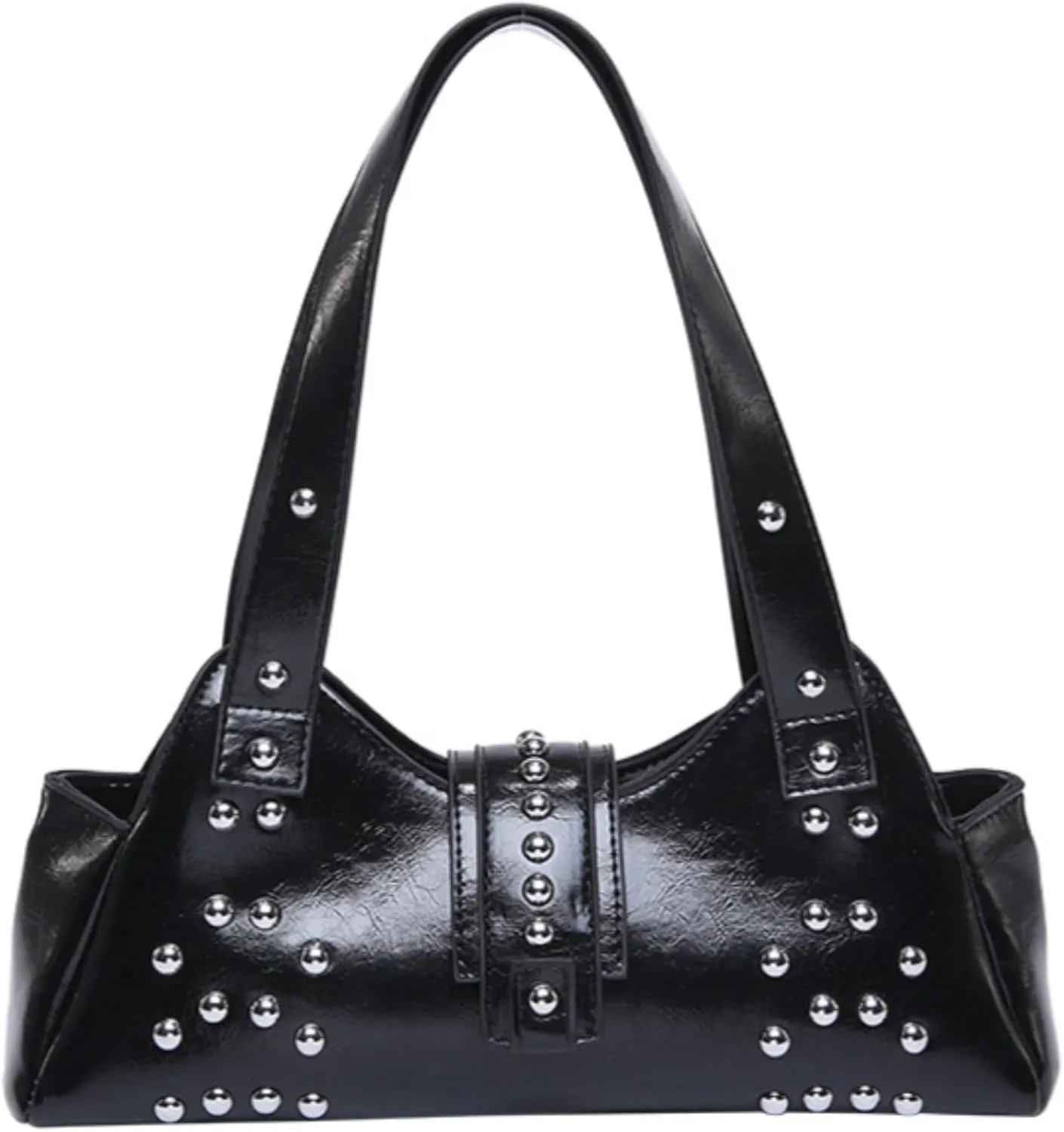 Studded Purse Cute Y2k Shoulder Bag Fall Vintage 2000s Trendy Purses for Women 2024 Streetwear 90s