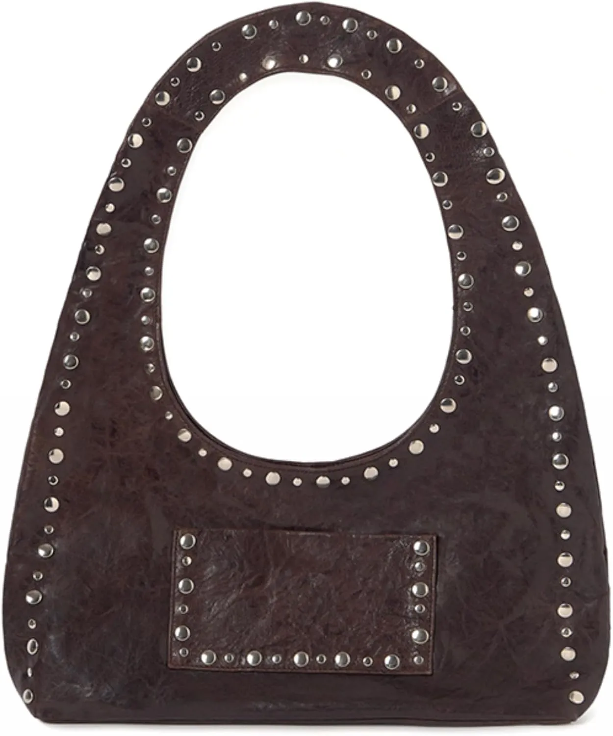 Studded Purses Y2k Shoulder Bag Women Small Shouder Purse Vegan Leather 90s Punk Designer Handbags Streetwear 2000s