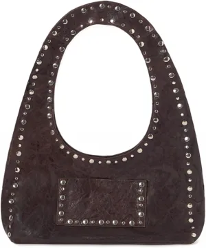 Studded Purses Y2k Shoulder Bag Women Small Shouder Purse Vegan Leather 90s Punk Designer Handbags Streetwear 2000s