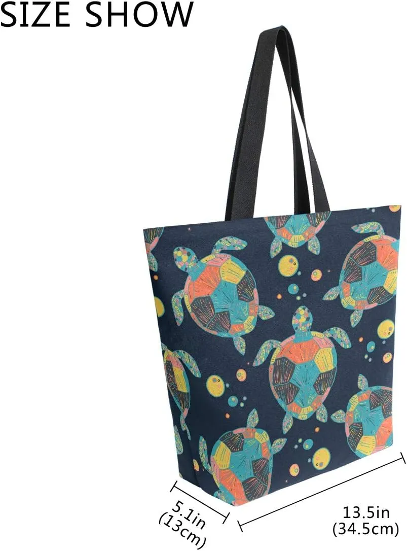 SUABO Tote Bag Reusable Grocery Bags Women Canvas Shopping Bag for Outdoor