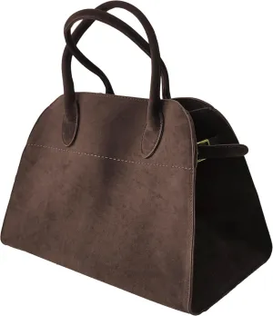Suede Large Tote Bag for Women Leather Bag Retro Purses Crossbody Bag Trendy Handbag Work Bag 2024
