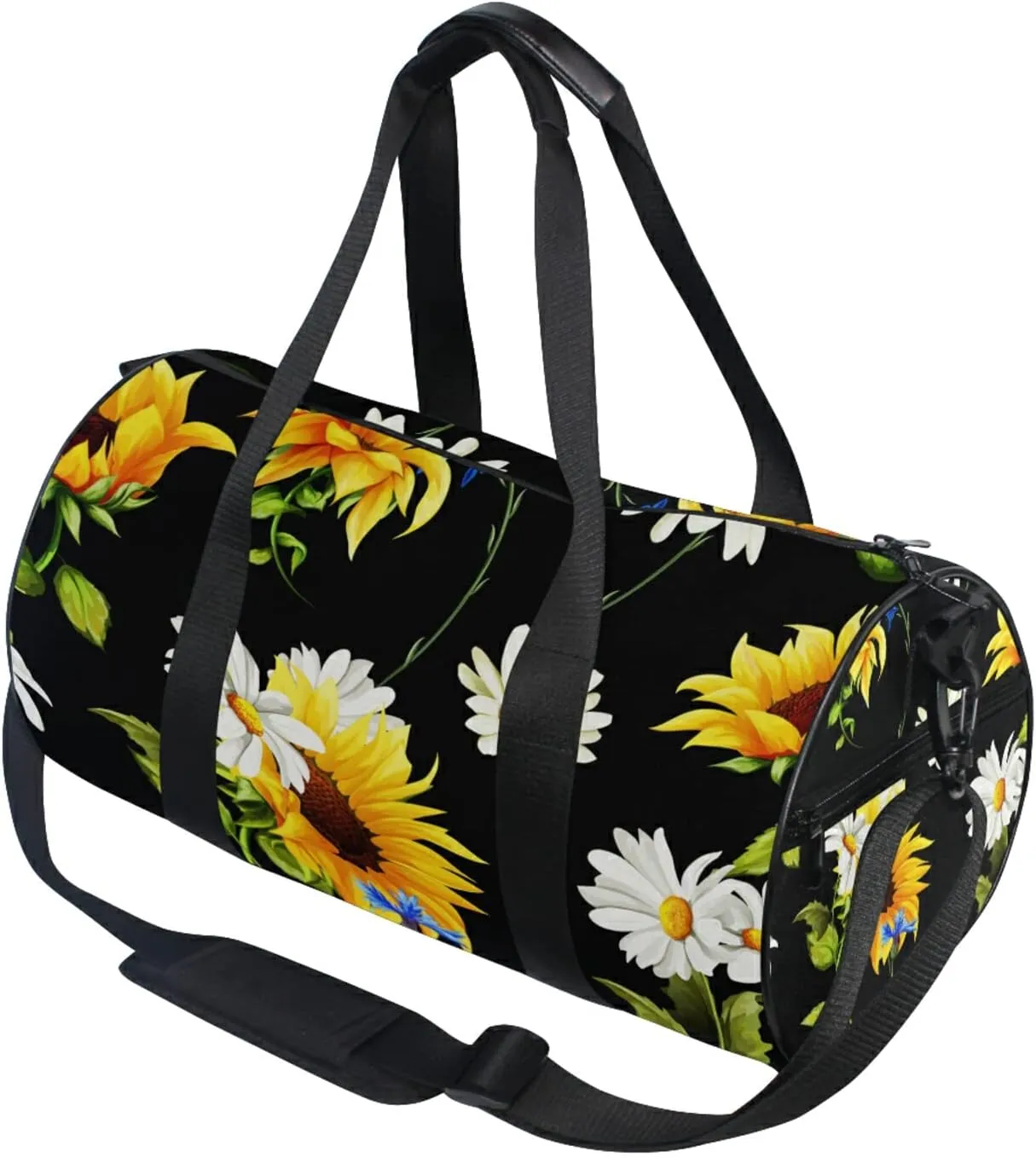 Sunflowers Duffel Bag,Canvas Travel Bag for Gym Sports and Overnight