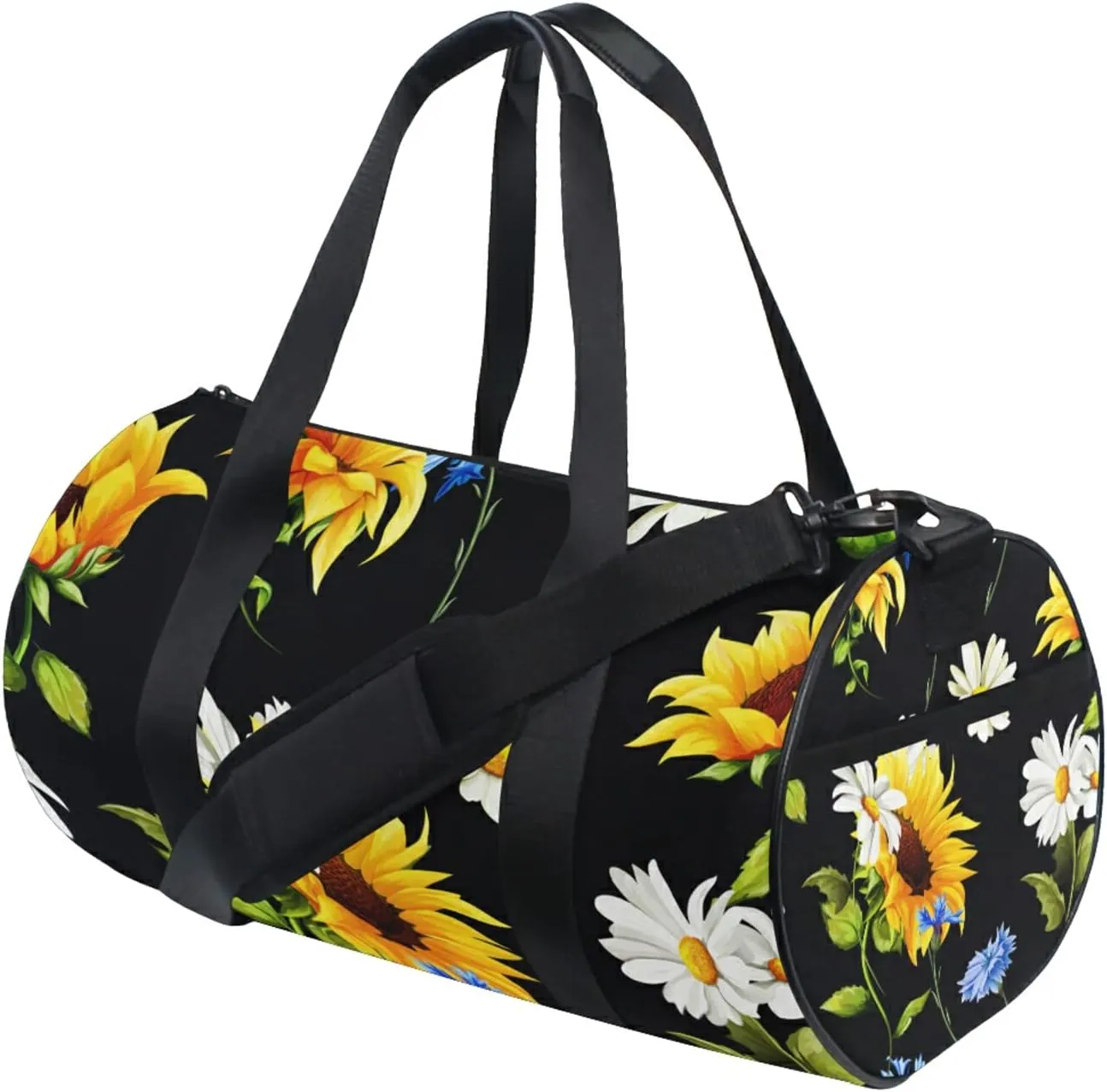 Sunflowers Duffel Bag,Canvas Travel Bag for Gym Sports and Overnight