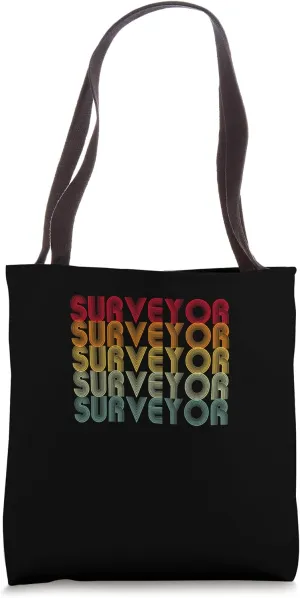 Surveyor Retro Vintage - Land Surveyor Tote Bag