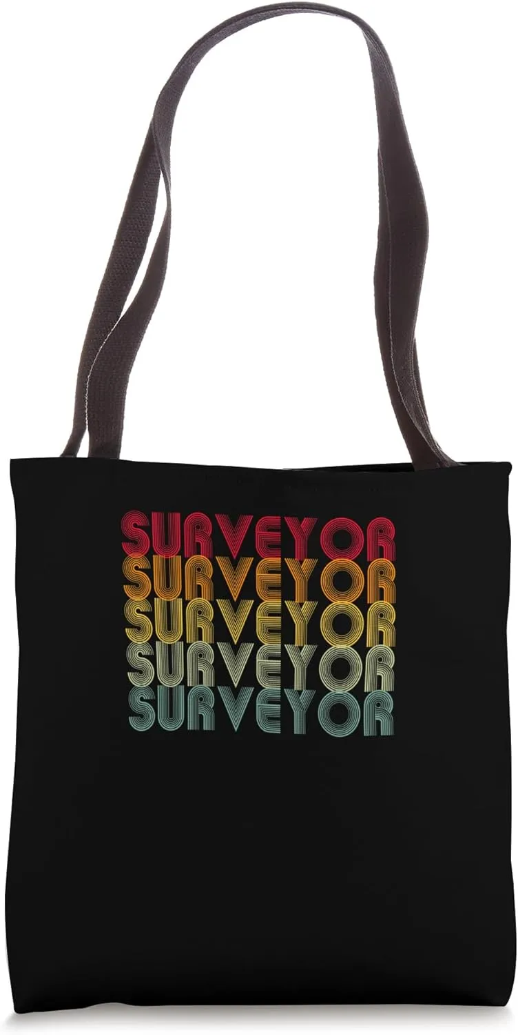 Surveyor Retro Vintage - Land Surveyor Tote Bag