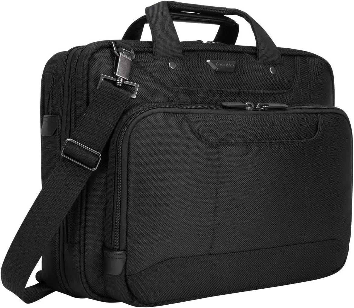 Targus Corporate Traveler Checkpoint-Friendly Traveler Laptop Case for 14-Inch Laptop, Black (CUCT02UA14S)