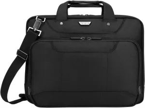 Targus Corporate Traveler Checkpoint-Friendly Traveler Laptop Case for 14-Inch Laptop, Black (CUCT02UA14S)