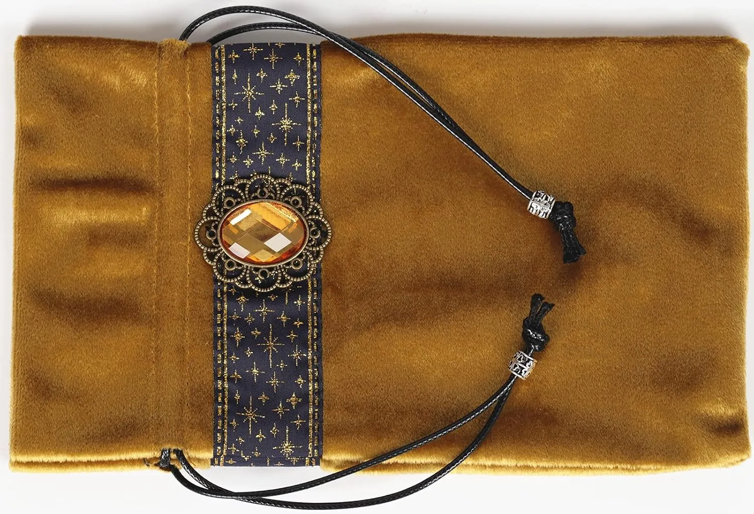 Tarot Bag Pouch Dice,Rune or Card Gift Bag,Drawstring Storage Bucket Bag 5" x 8"