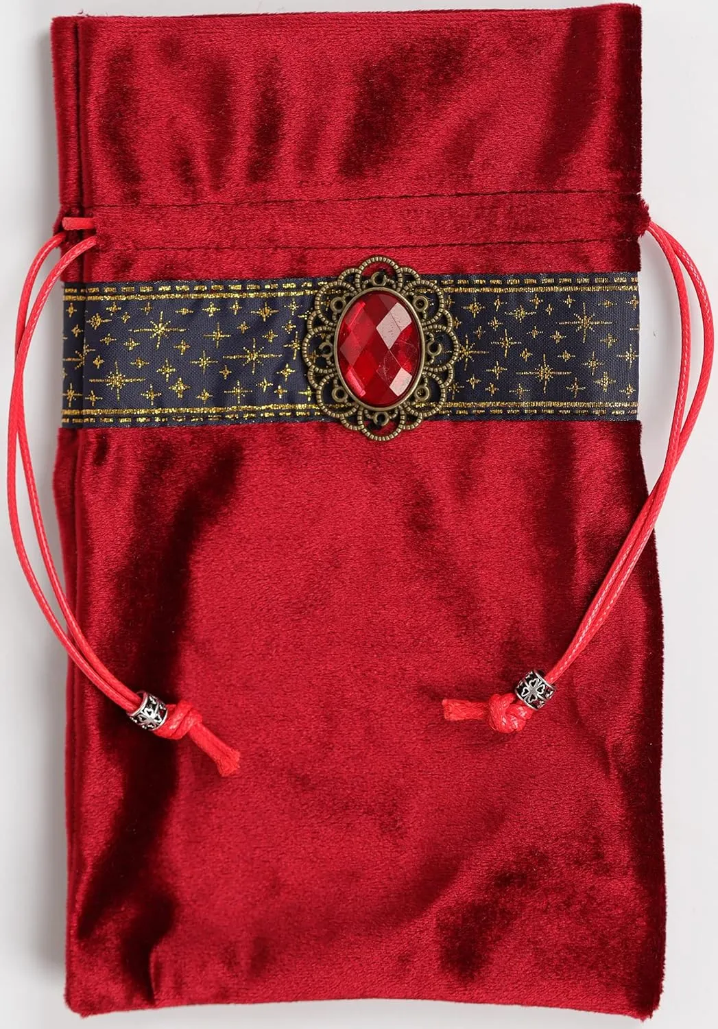 Tarot Bag Pouch Dice,Rune or Card Gift Bag,Drawstring Storage Bucket Bag 5" x 8"