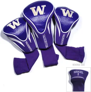 Team Golf NCAA Numbered 1, 3, & X, Fits Oversized Drivers, Utility, Rescue & Fairway Clubs, Velour Lined for Extra Club Protection